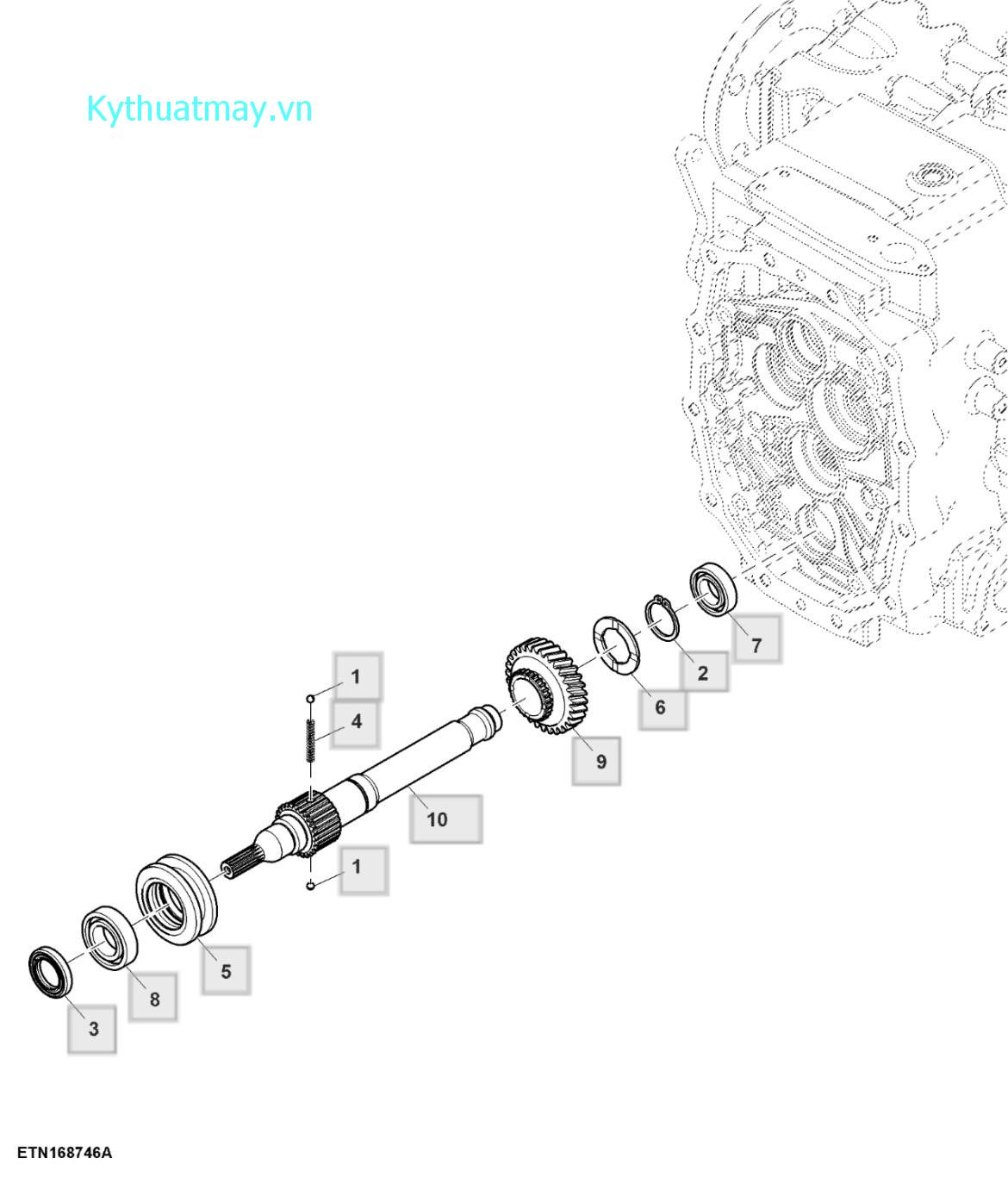 Trục truyền động MFWD - ST889202